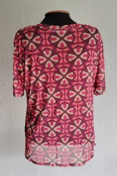 Alternative view of T-shirt de tule /556BLU021