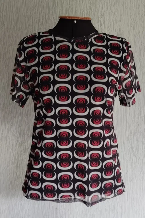 T-shirt de tule /556BLU065