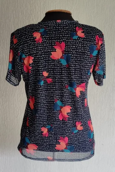 Alternative view of T-shirt de tule /556BLU089