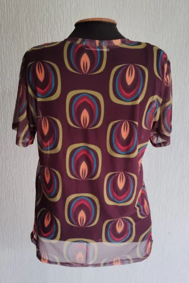 Alternative view of T-shirt de tule /556BLU148