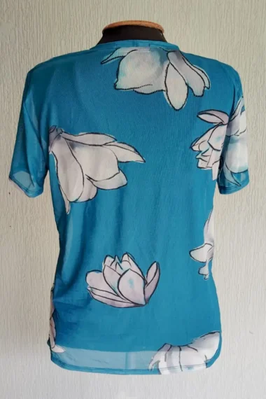 Alternative view of T-shirt de tule /556BLU174