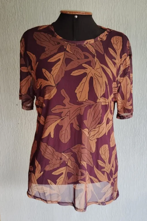 T-shirt de tule /556BLU216