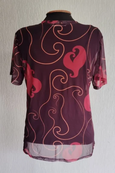 Alternative view of T-shirt de tule /556BLU235