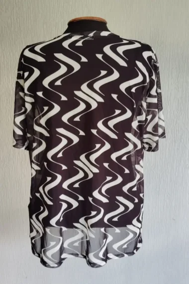 Alternative view of T-shirt de tule /556BLU245