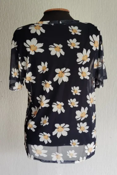 Alternative view of T-shirt de tule /556BLU270