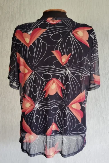 Alternative view of T-shirt de tule /556BLU313