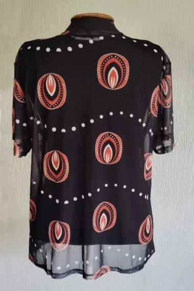 Alternative view of T-shirt de tule /556BLU363