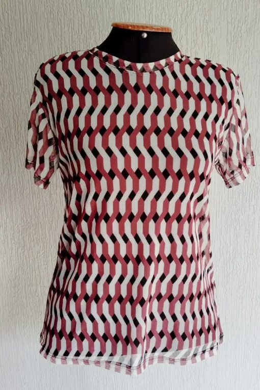 T-shirt de tule /556BLU374