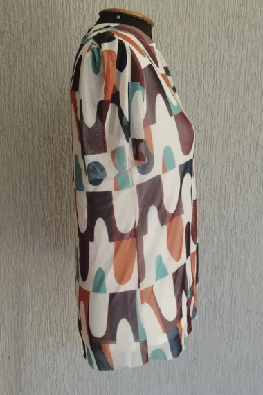 Alternative view of Blusa manga curta com amarração /484BLU160