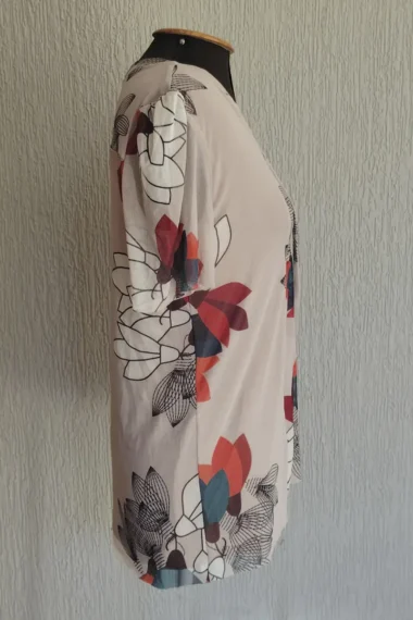 Alternative view of Blusa manga curta com amarração /484BLU327