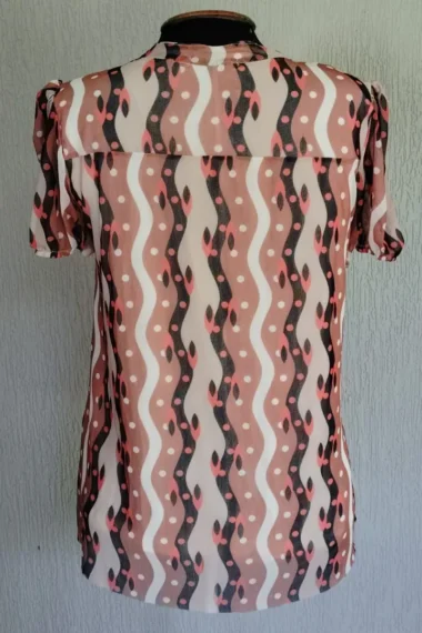 Alternative view of Blusa manga curta com amarração /484BLU340