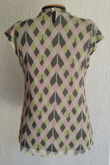 Alternative view of Blusa manga japonesa /585BLU066