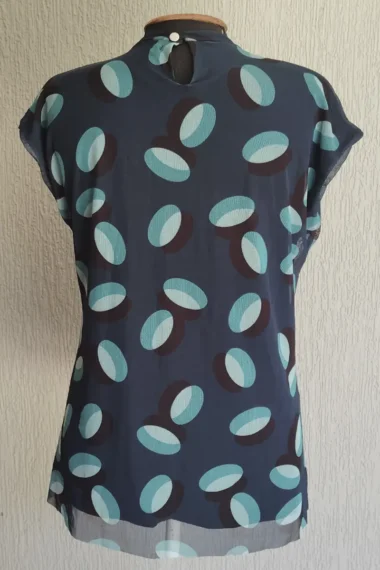 Alternative view of Blusa manga japonesa /585BLU206