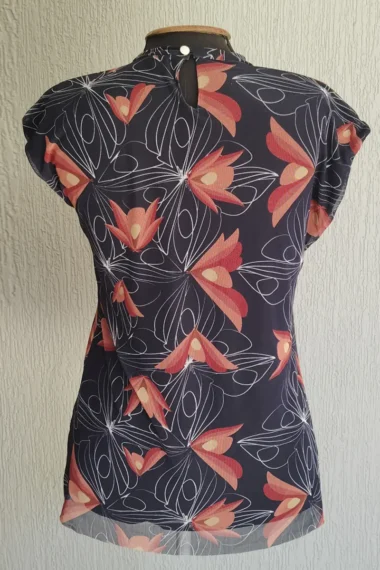 Alternative view of Blusa manga japonesa /585BLU313