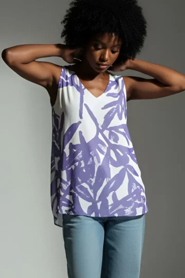 Blusa manga cavada /201BLU175