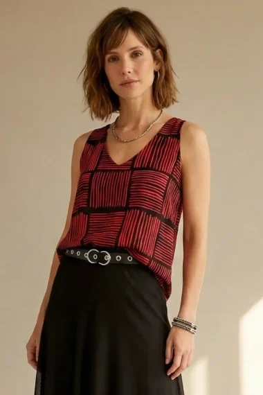 Blusa manga cavada /201BLU124