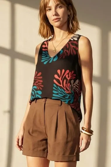 Blusa manga cavada /201BLU193