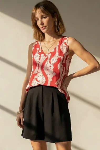 Blusa manga cavada /201BLU307