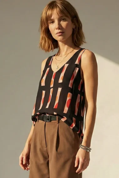 Blusa manga cavada /201BLU320