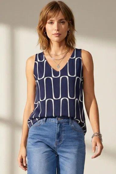 Blusa manga cavada /201BLU402