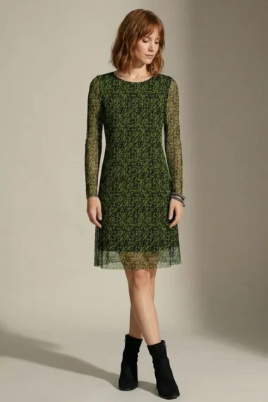 Alternative view of Vestido de tule curto com decote redondo /598VES430