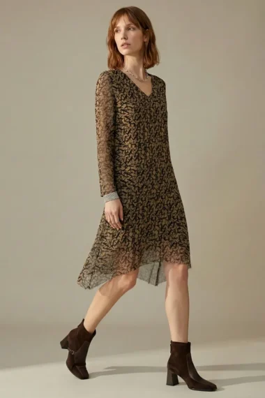 Alternative view of Vestido de tule evasê /600VES431