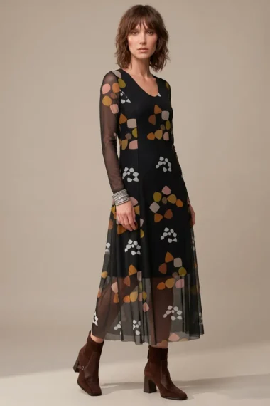 Vestido de Tule Midi /366VES429