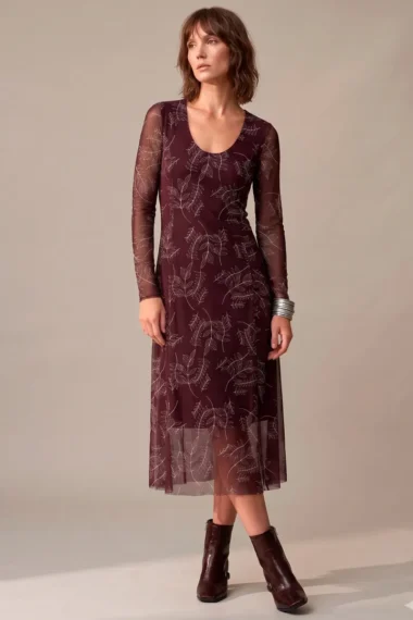 Vestido de Tule Midi /366VES446