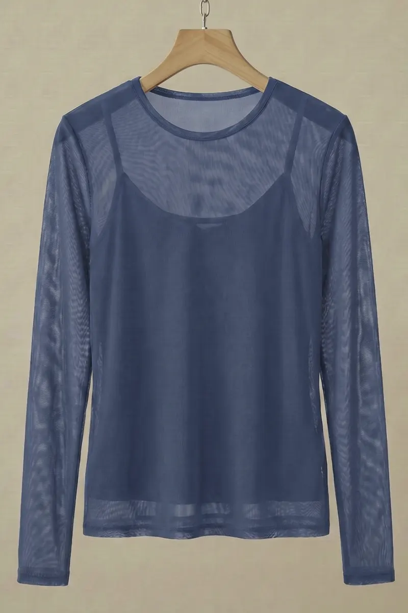 Blusa Segunda Pele com regata /409OXF
