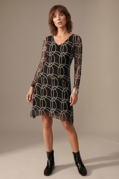 Vestido de tule evasê /600VES415